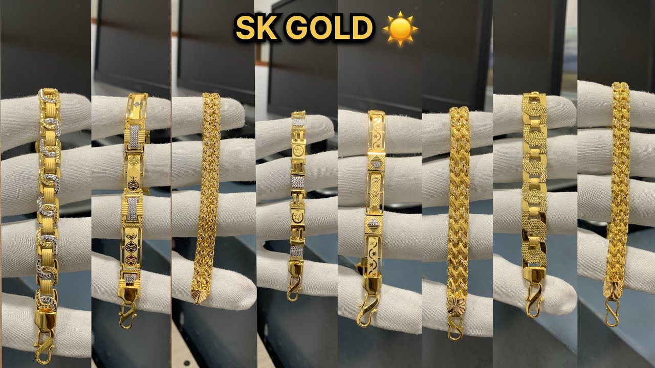 22 KARAT PURE GOLD MENS CHAIN/BRACELET, 10 Gm To 30 Gm at Rs 50000/piece in  Nanded