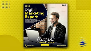 Social Media Post Banner Design  Pixellab Tutorial