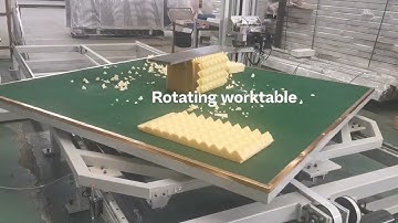 Manual Sponge Vertical Half Automatic Foam Cutting Machine DTLQ-4L 1.74kw