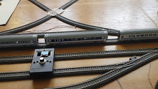 Märklin C-Gleis Test Connection And Disconnection Of Bartuś&Bacia Via Wi-Fi Programmed In Visuino.