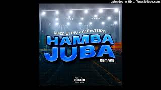 Ubiza Wethu  Ace No Tebza  Hamba Juba bootleg Mix