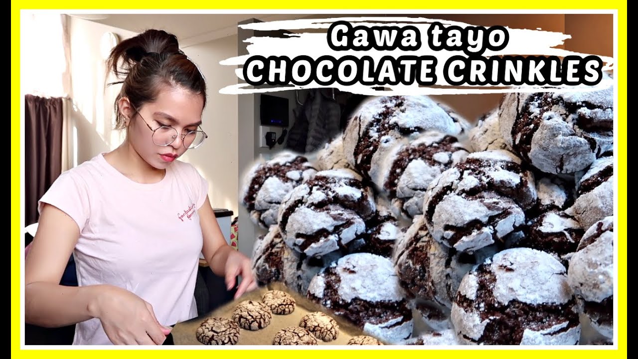 GAWA TAYO CHOCOLATE CRINKLES (SUPER EASY)  + HANDA NATIN SA PARTY I VLOGMAS I RichZigzVlogs
