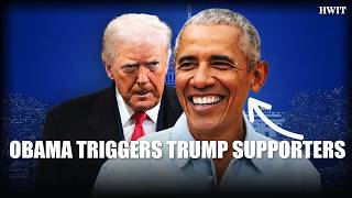 Donald Trump MAGA Supporters Lose It After Barack Obama Event With New York City Mayor