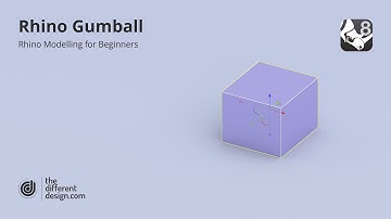 How to Use the Gumball in Rhino