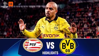 Malen nets on PSV homecoming 🏡 | PSV vs BVB Match Highlights | LiveScore