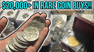 Unboxing OVER $20,000 of Rare Coin Buys   8 Reale Bonanza, Shipwreck + Hoard Silver, & MORE!!