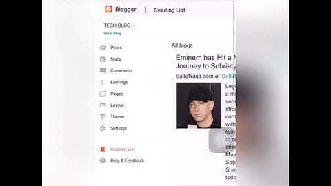 BLOGGER (Recap 10) - “All about Reading List, Help & Feedback.”