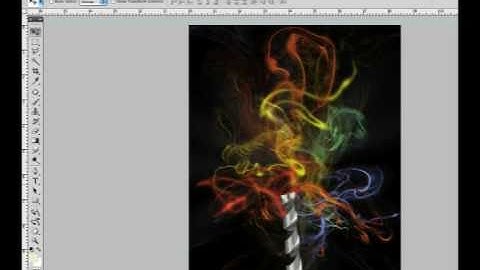 A Photoshop tutorial on retouching, creating smoke by Buffalo Touch