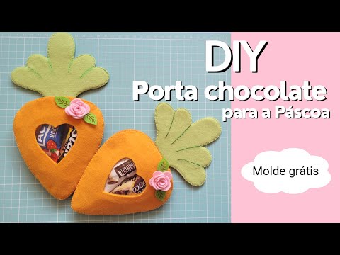 PASSO A PASSO - Porta Chocolate para a Páscoa 2023