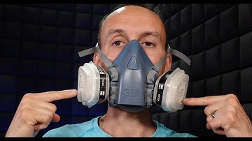 3M Half Face Respirator, Organic Vapor Cartridges - Fit and Feel Review 7502 6001