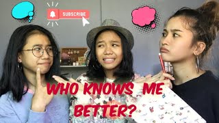 WHO KNOWS ME BETTER? (Sister VS Sister) | Velvet Pretty