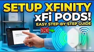 How to Setup Xfinity Comcast xFi Pods WiFi Extenders