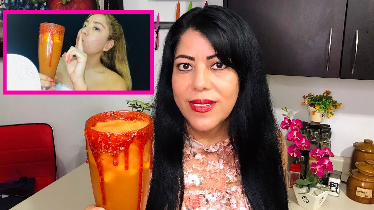 🍺ASMR MICHELADA DE MANGO🍺🥭