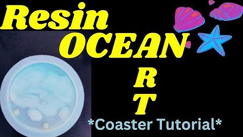 how to make easy ocean waves effect using epoxy resin - full tutorial #resinart #viral #viralvideo