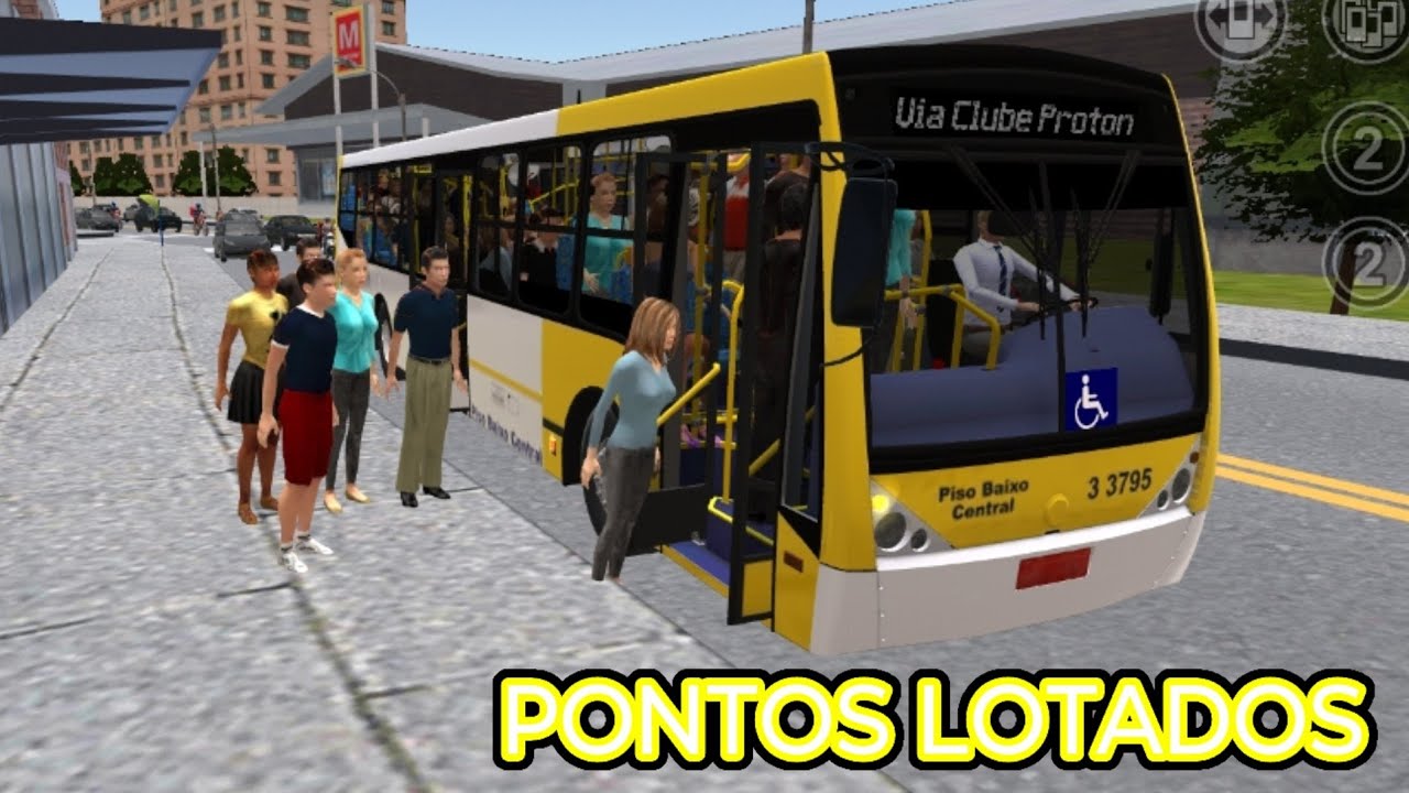 [Proton bus Simulador] PONTOS LOTADOS!! - Millenium PBC Linha 5367-10 ...
