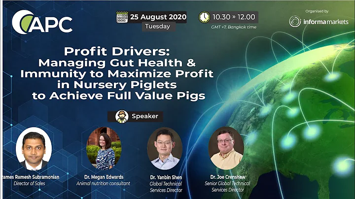 Managing Gut Health & Immunity to Maximize Profit in Nursery Piglets to Achieve Full Value Pigs