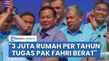 Adik Prabowo Beri Sinyal Kuat Fahri Hamzah akan Jadi Menteri Pemerintahan Mendatang, Urus Perumahan?