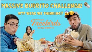 MASSIVE BURRITO CHALLENGE in HOUSTON, TEXAS w/ RUBEN TANG! WTF? | mistahdieu vlogs