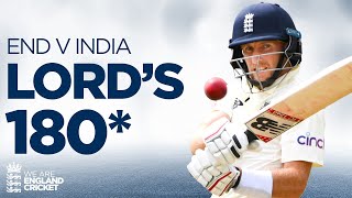 Incredible 180* at The Home of Cricket | Joe Root Hits Majestic Innings | England v India 2021