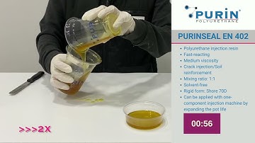 PURIN - Polyurethane Injection Resin Systems - PURINSEAL EN 402