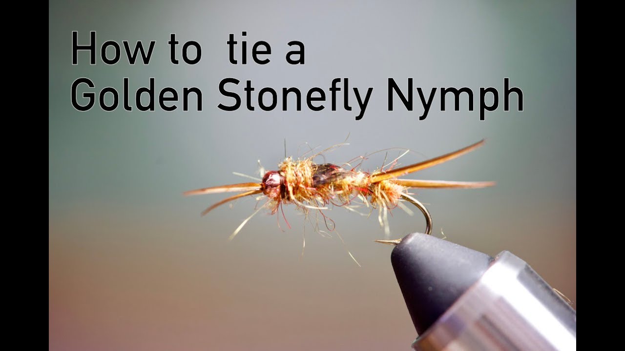 How to tie a Golden Stonefly Nymph 