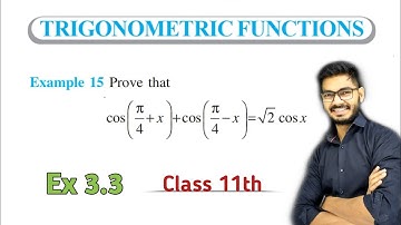 Example 15 of Trigonometric Functions Class 11th | Math | Examples of Trigonometric Functions, NCERT