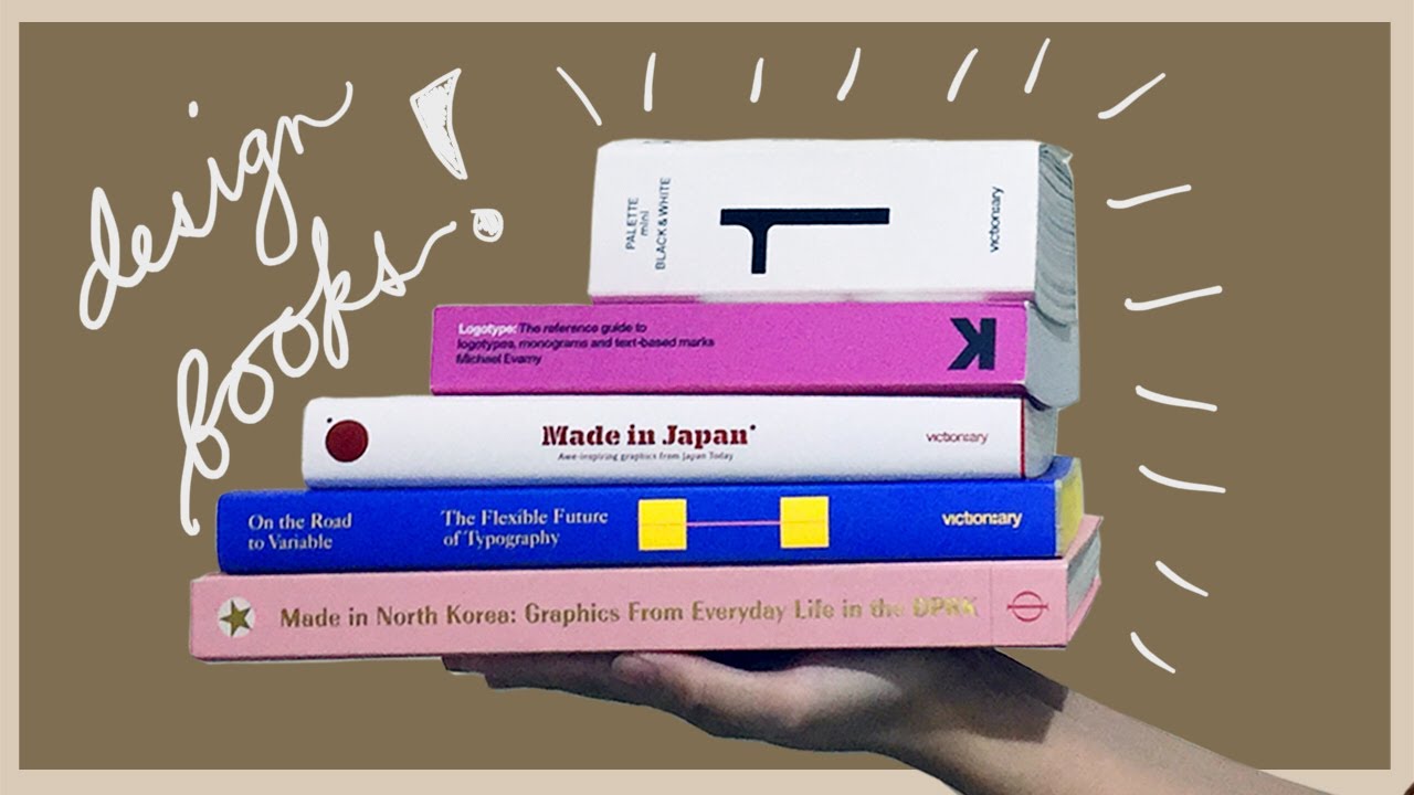 graphic design + typography books that keep my creative juices flowing