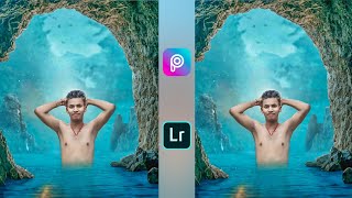 Picsart Water Photo Editing | PicsArt Water Colour Change Photo Editing | Lr Water Photo Editing |