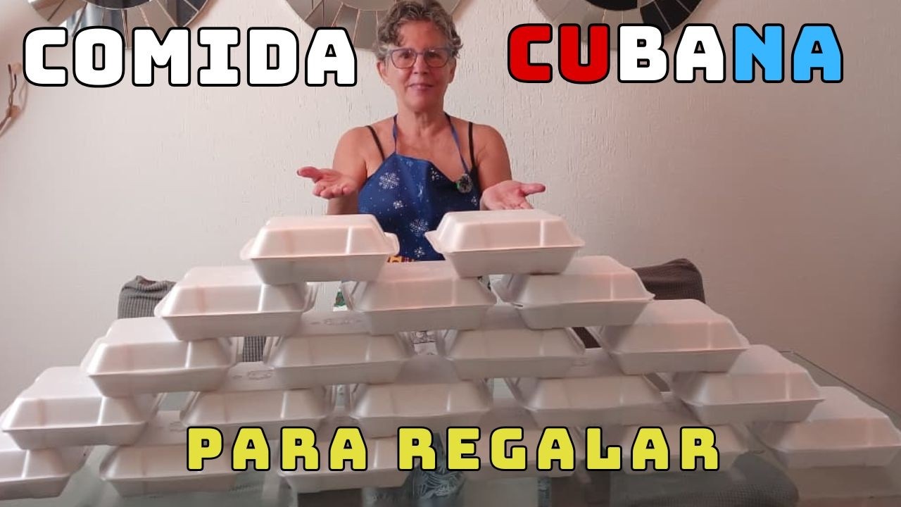 Mi mamá hizo COMIDA CUBANA para regalar en las calles de México. Episodio #8.