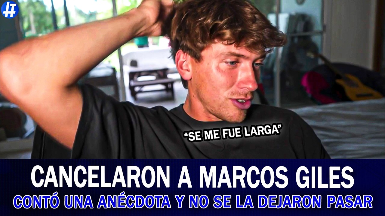 CANCELARON A MARCOS GILES POR 
