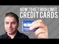 How To Get High Limit Credit Cards $349,600▶️ Soft Pull Unsecured Credit Cards