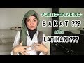 Public Speaking, BAKAT?? atau LATIHAN??