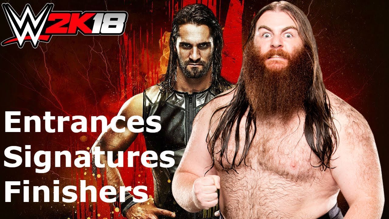 WWE 2K18 Killian Dain: Entrance/Signatures/Finishers