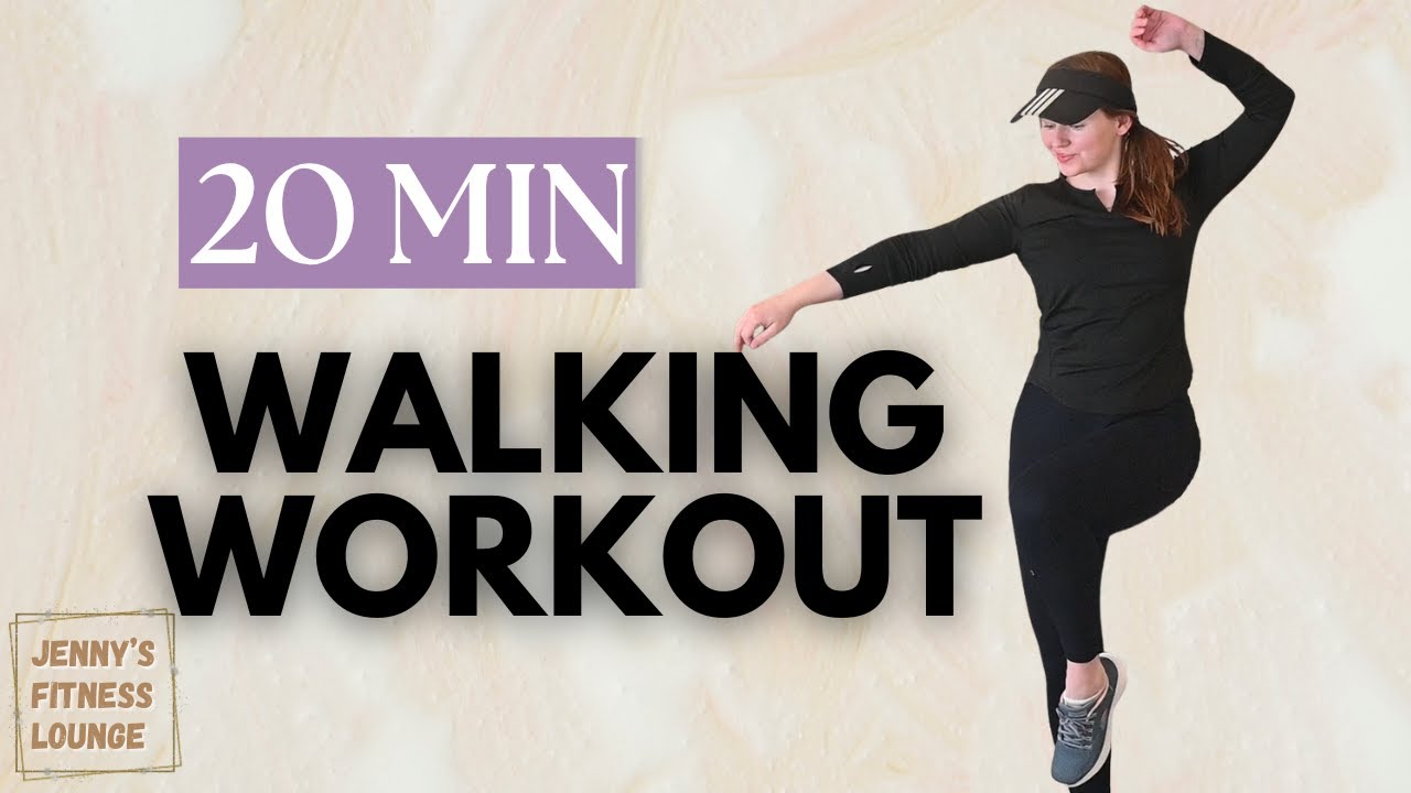 20 MIN WALKING WORKOUT - 2,500 steps //walk at home