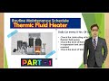 Thermic Fluid Heater Daily Maintenance schedule [Hindi ]- Part No. 1