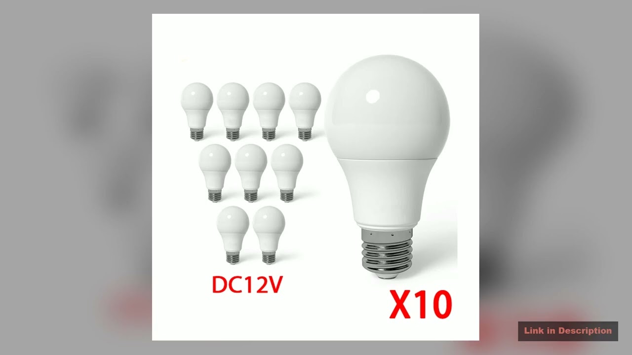 10pcs E27 LED Bulb Lights DC 12V lampada luz E27 lamp 3W 6W 9W 12W 15W 18W spot bulb Led Light