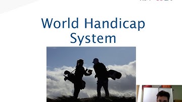Welcome to the World Handicap System Presentation