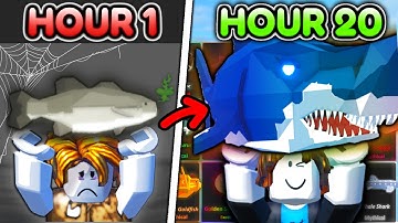 I Got EVERY Fish in Roblox Fisch (Level 0 to 100%)