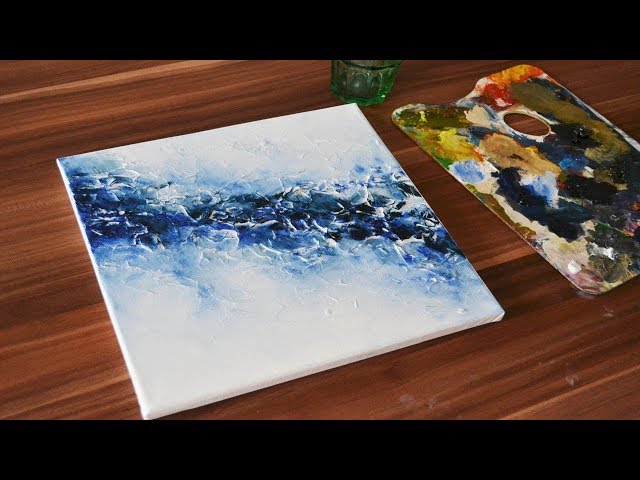 Painting techniques / Oil Painting / Easy Abstract Painting for Beginners/  How to paint abstract 