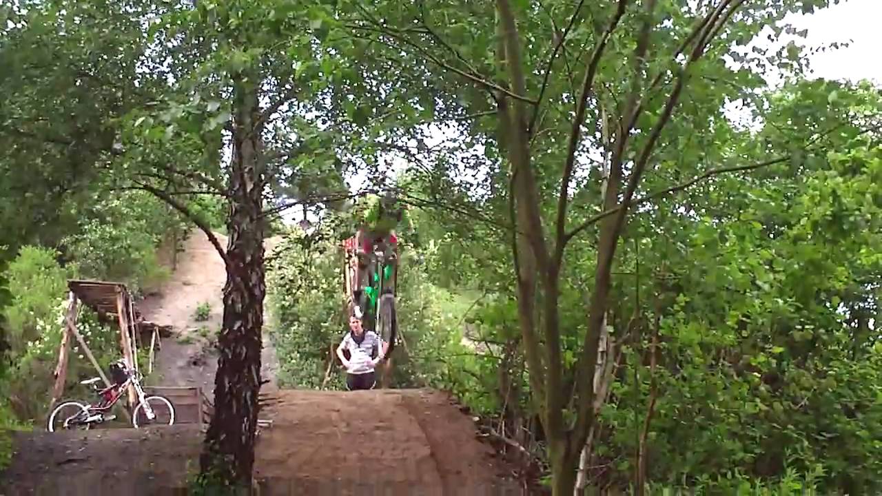 Beinahe Sturz Christians am Roadgap IV auf der Halde Hoppenbruch