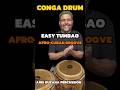 Easy Conga Drum Tumbao for Beginners – Afro-Cuban Groove | Play Along | Arie Ouzana Percussion