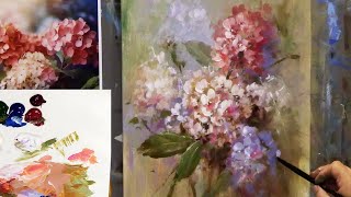 How to Paint Hydrangeas Using Causal Painting Techniques