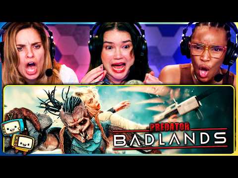 Thumbnail for PREDATOR: BADLANDS Movie Reaction! | First Time Watch | Dimitrius Schuster-Koloamatang, Elle Fanning