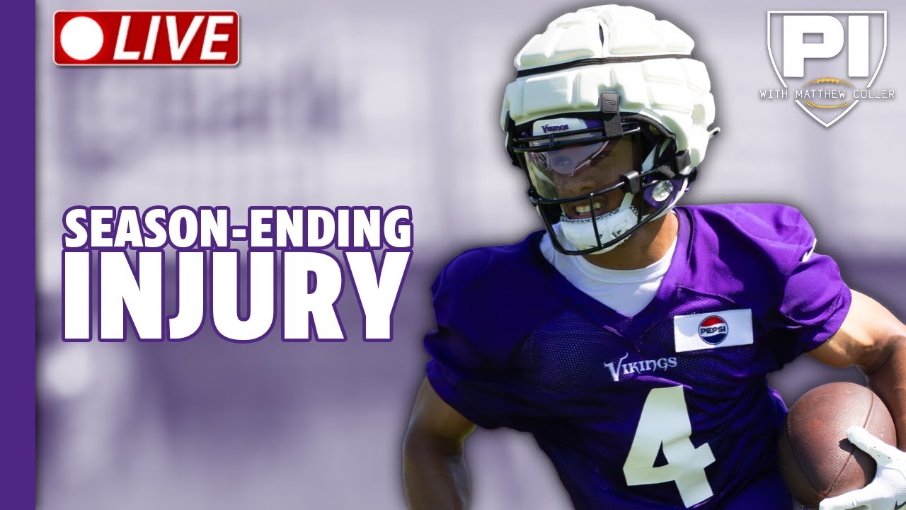 Vikings cut Brian Asamoah, Rondale Moore out for the year