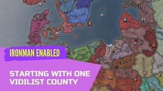 CK3 PLAYTHROUGH - IRONMAN One Vidilist county in 867 AD