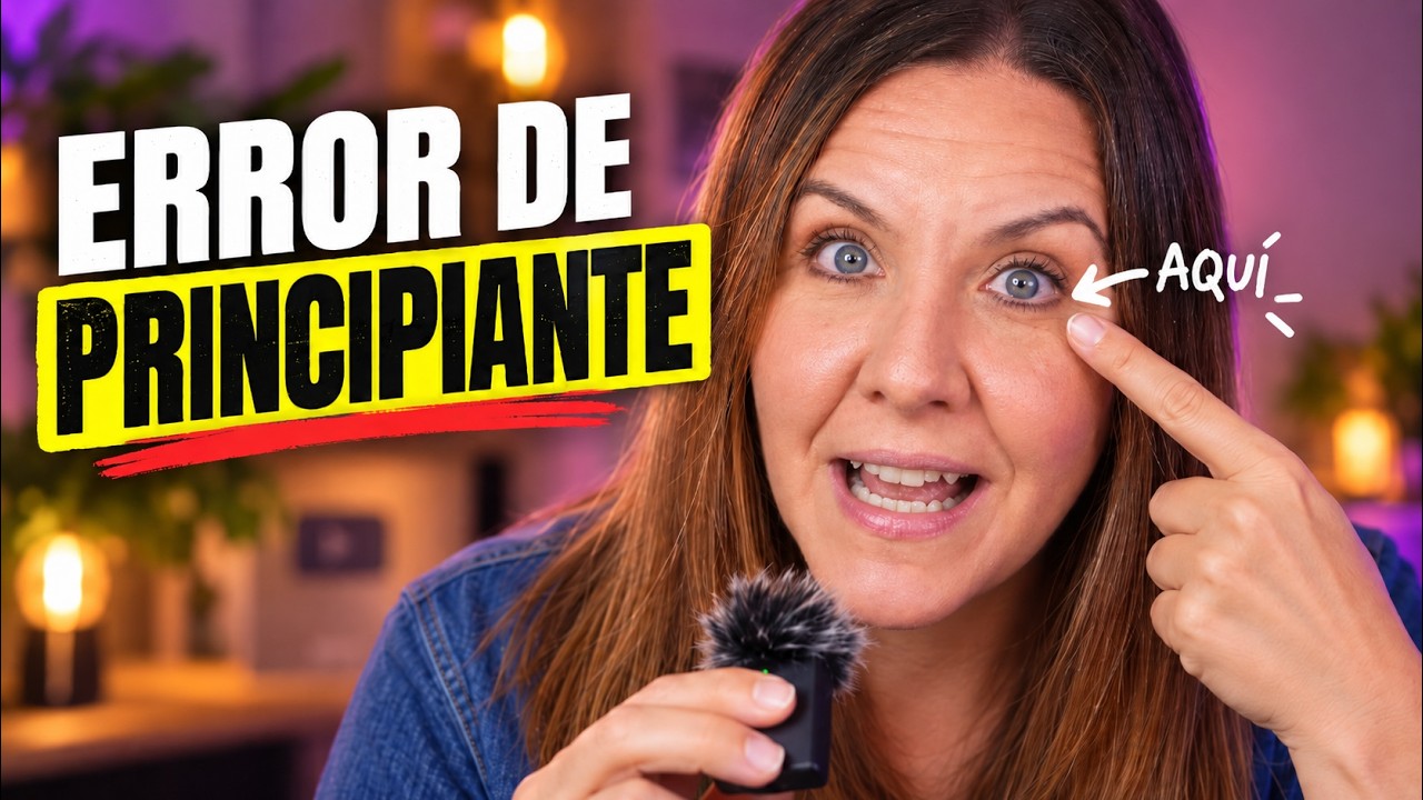 Errores con la mirada al actuar ante cámara