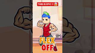 HOW TO FLEX OFF 💪🏻 POLITELY !! IN ADOPT ME ROBLOX #shorts