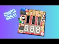 How to PCB Design Seven Segment Counter Display 0-999 Using IC HCF4026BE