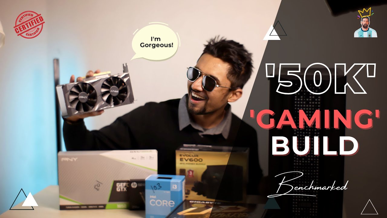 50,000 Tk 'Authentic Gaming' PC Build ft. GTX 1650 I With Benchmarks