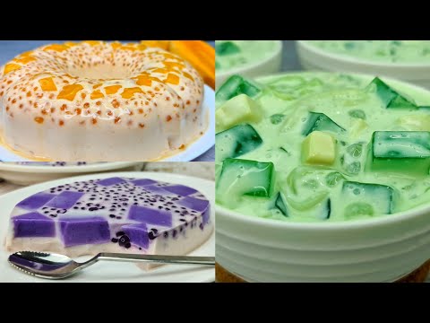 CHRISTMAS DESSERT IDEAS Part 2 | Sago&rsquo;t Gulaman Desserts | Tapioca Jelly